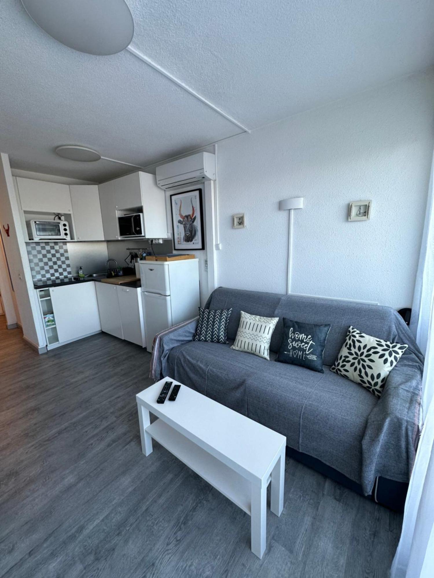 Studio Vue Port, Parking Prive, Terrasse, Clim Ле-Гро-дю-Руа Экстерьер фото